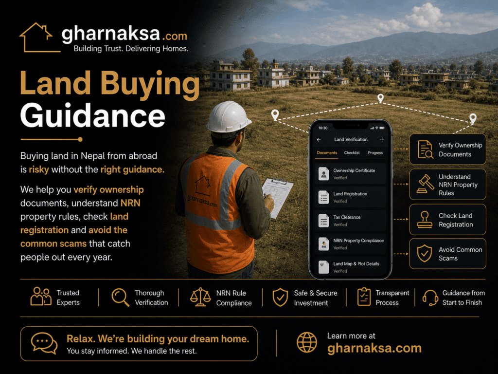 Land buying guidance gharnaksa